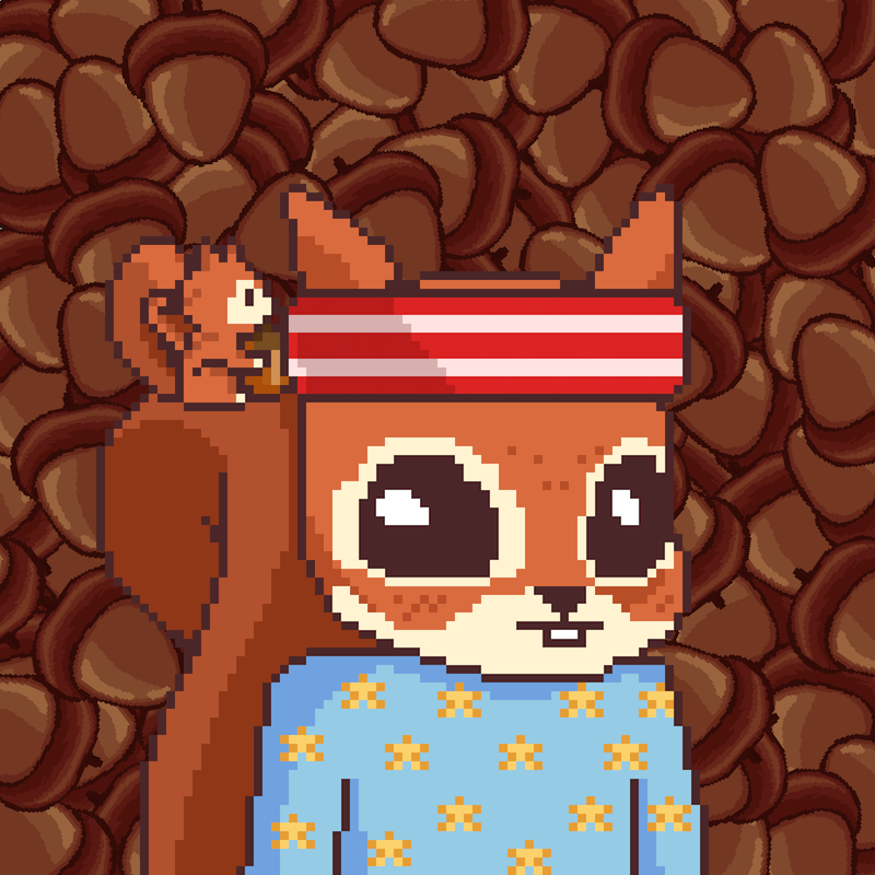 Pixel Squirrels #7737